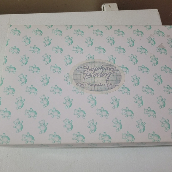 Stephan Baby Silver Keepsake Gift Set - Picture 2 of 3